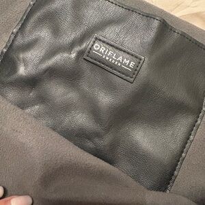 Black Leather Men's Bag